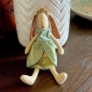 Maileg Mini Princess Bunny in Mint